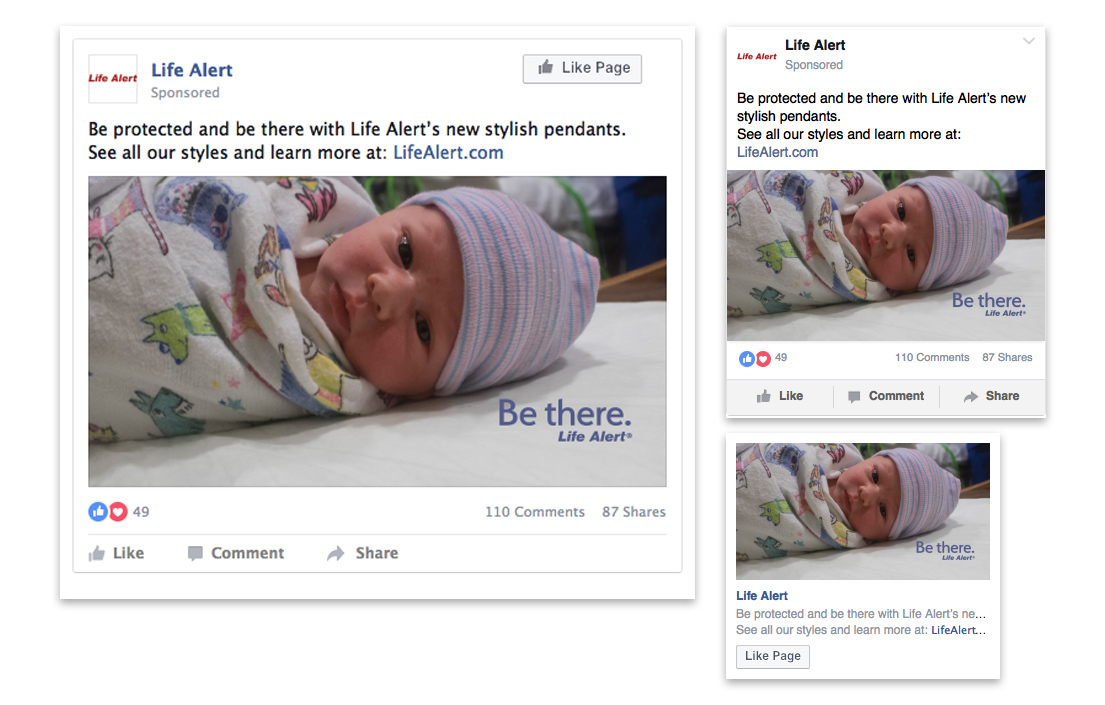 Life Alert Facebook Ads