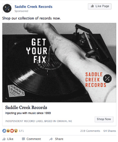 Facebook Web Ad